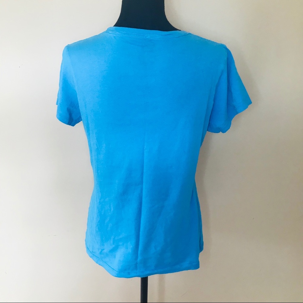 π Blue Disney Stitch Aloha TShirt - Picture 2 of 5
